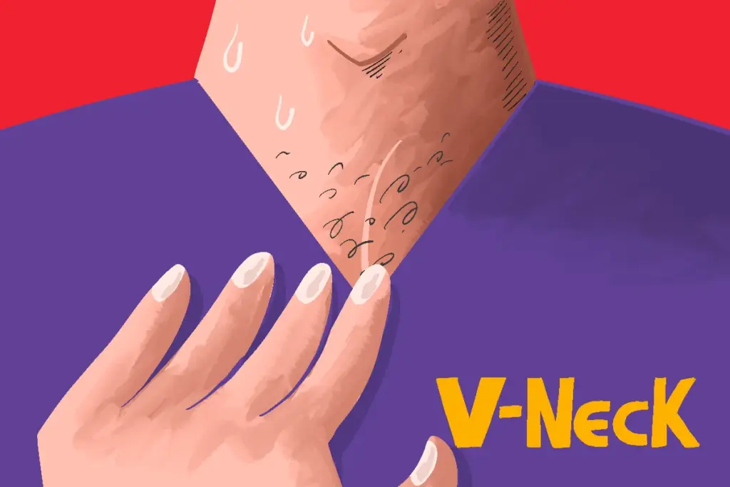 Ketika Laki-laki Memakai V-neck, Dianggap Tebar Pesona dan Menentang Kodrat padahal Cuma Mau Modis MOJOK.CO
