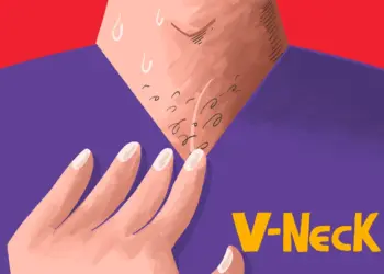 Ketika Laki-laki Memakai V-neck, Dianggap Tebar Pesona dan Menentang Kodrat padahal Cuma Mau Modis MOJOK.CO