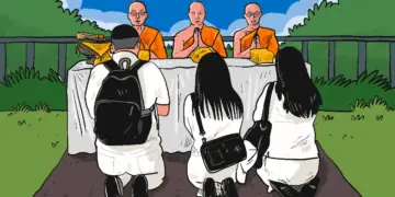 Waisak 2026 di Candi Borobudur Magelang jadi momentum bagi sebuah keluarga Buddha asal Temanggung untuk meluruhkan ego diri MOJOK.CO