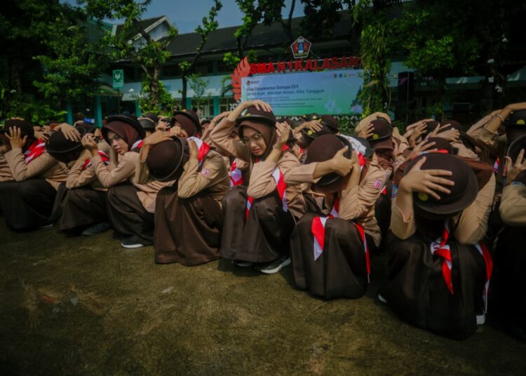 Suasana simulasi MOJOK.CO
