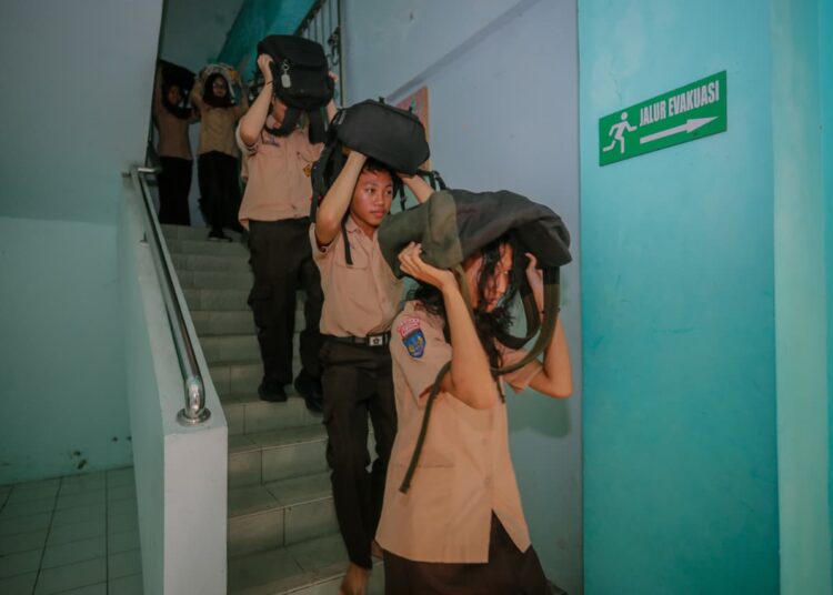 Suasana simulasi MOJOK.CO
