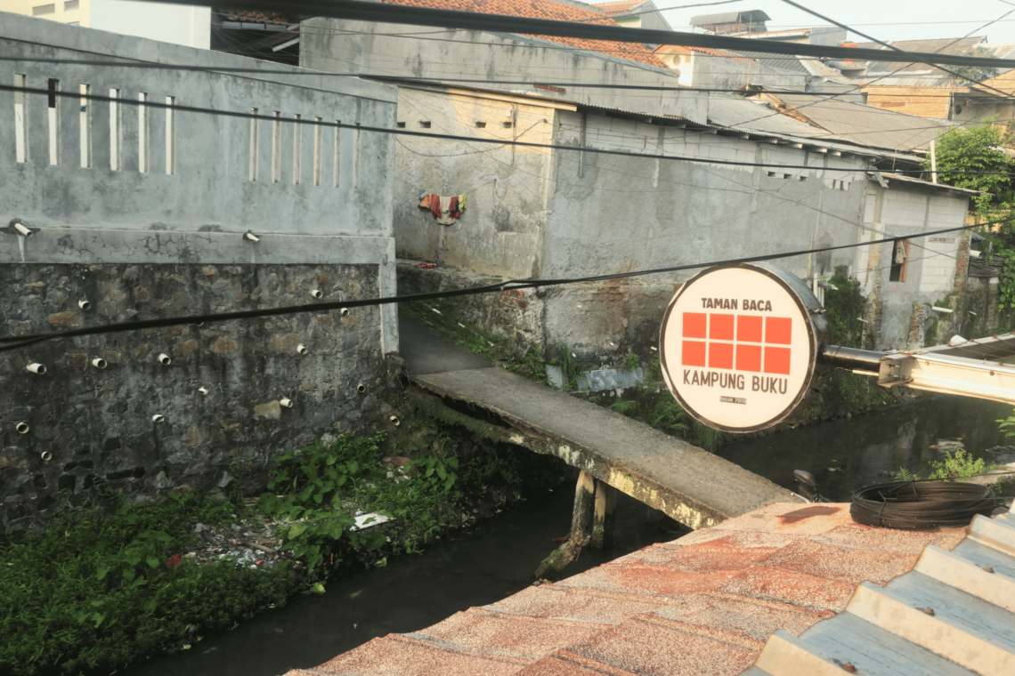 Taman Baca di Jakarta Timur. MOJOK.CO