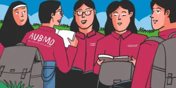 AUBMO Selamatkan Hidup Mahasiswa penerima KIP-K di Unair. MOJOK.CO