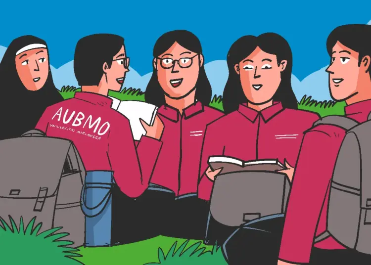 AUBMO Selamatkan Hidup Mahasiswa penerima KIP-K di Unair. MOJOK.CO