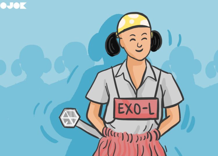tips menonton konser EXO dari akuntan. MOJOK.CO