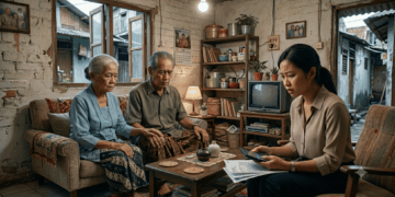 Solusi agar lansia di Indonesia tidak rentan miskin tanpa dana pensiun untuk putus siksaaan finansial sandwich generation MOJOK.CO