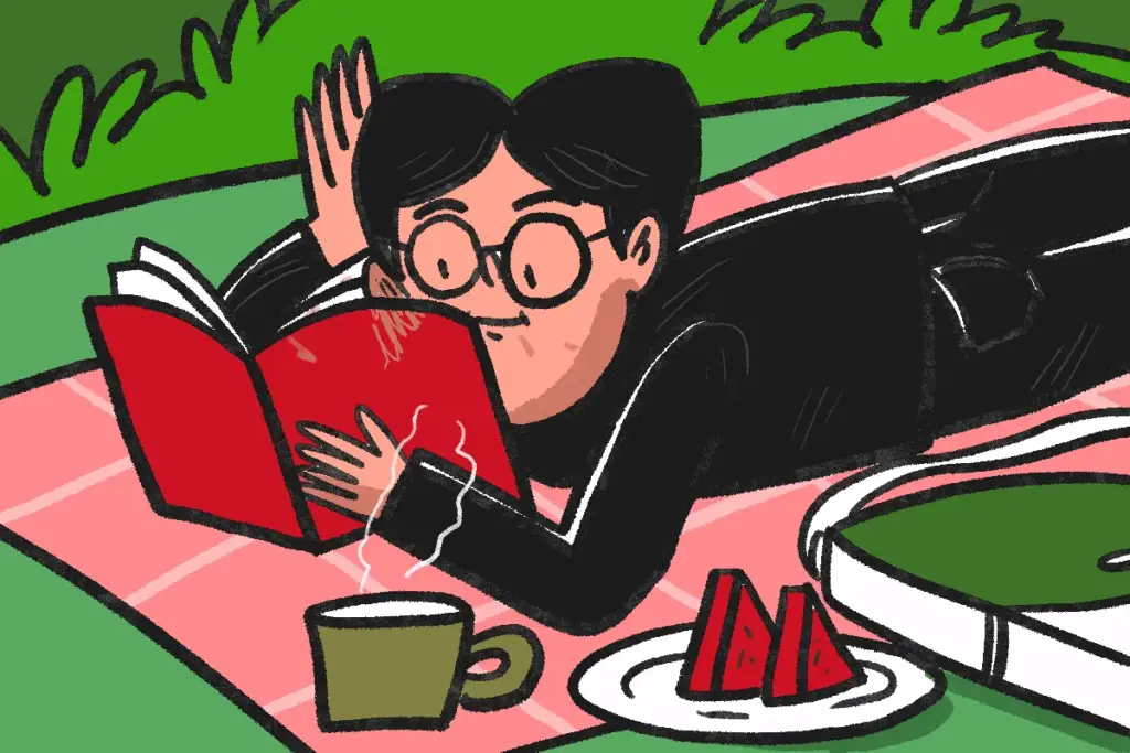 Tingkatkan literasi dengan baca buku. MOJOK.CO