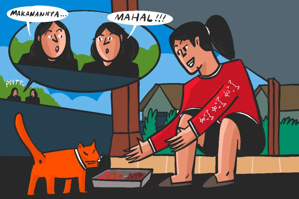 Derita memelihara dan menyayangi kucing sepenuh hati di desa. Anabul dianggap hewan goblok MOJOK.CO