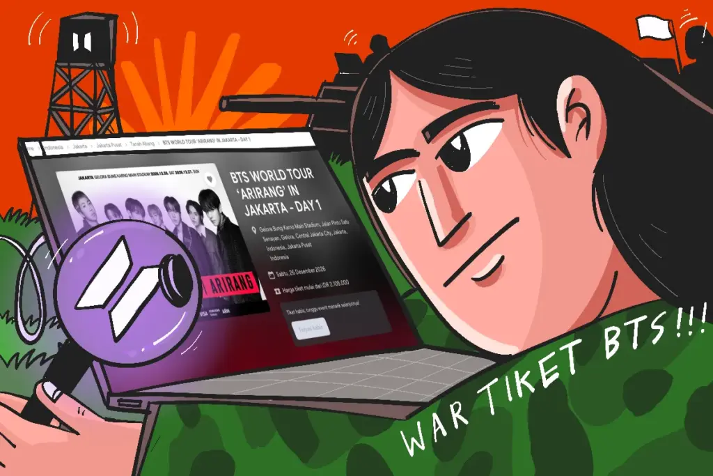 gagal jastip saat war tiket konser BTS. MOJOK.CO