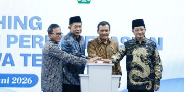Peluncuran program pendidikan koperasi (perkoperasian) untuk sekolah-sekolah yang dipelopori Pemerintah Provinsi Jawa Tengah (Pemprov Jateng) MOJOK.CO