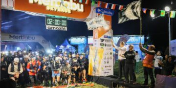Event lari Merbabu Skyrace makin diminati banyak orang lintas negara, jadi potensi sport tourisme di Jawa Tengah dengan daya tarik lari lintas alam di Gunung Merbabu MOJOK.CO