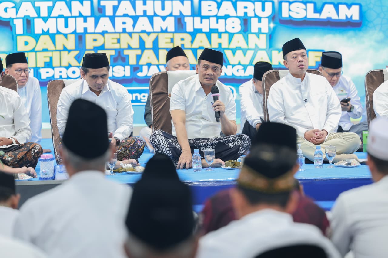 Percepatan sertifikasi tanah wakaf di Jawa Tengah (Jateng): kesadaran pentingnya tanah dengan sertifikat MOJOK.CO