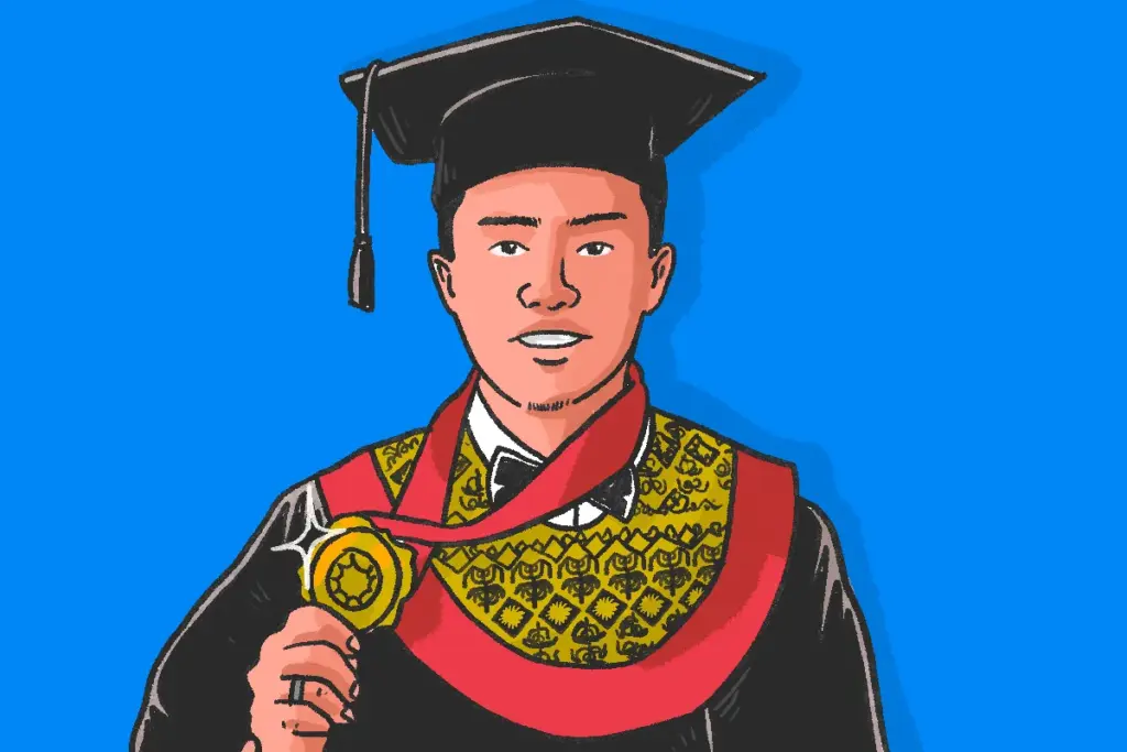 Rasyiid, mahasiswa penerima Beasiswa KIP Kuliah UMSURA yang sisihkan uang untuk modal usaha MOJOK.CO