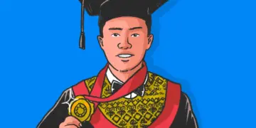 Rasyiid, mahasiswa penerima Beasiswa KIP Kuliah UMSURA yang sisihkan uang untuk modal usaha MOJOK.CO