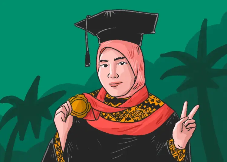 Dhia Hana Putri Saraswati mahasiswa Umsura dan Unair. MOJOK.CO