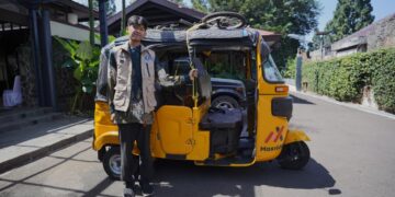 Andromeda dan bajaj. MOJOK.CO