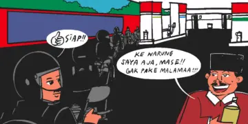 Pom mini warung madura kini jadi solusi di tengah antrean panjang SPBU yang tidak masuk akal MOJOK.CO