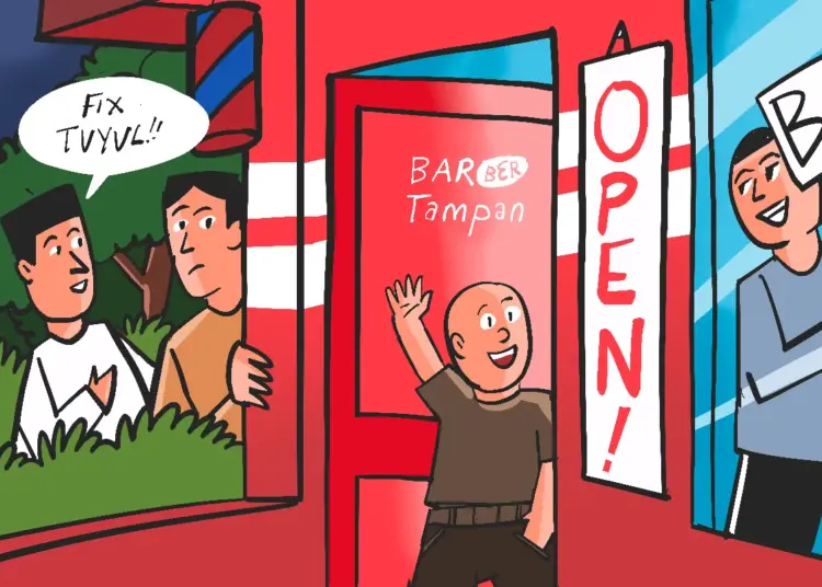 Pilih jadi tukang cukur rambut rumahan dan barbershop saat teman sebaya kerja di luar negeri. Dicap pemalas tetangga, hidup berkecukupan malam dicurigai MOJOK.CO