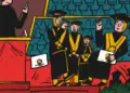 Tren selebrasi di panggung wisuda seperti minta difotoin rektor ala wisudawati UINSA: mengejar atensi maya hingga pergeseran batas hierarki formal MOJOK.CO