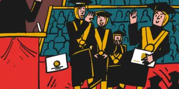 Tren selebrasi di panggung wisuda seperti minta difotoin rektor ala wisudawati UINSA: mengejar atensi maya hingga pergeseran batas hierarki formal MOJOK.CO