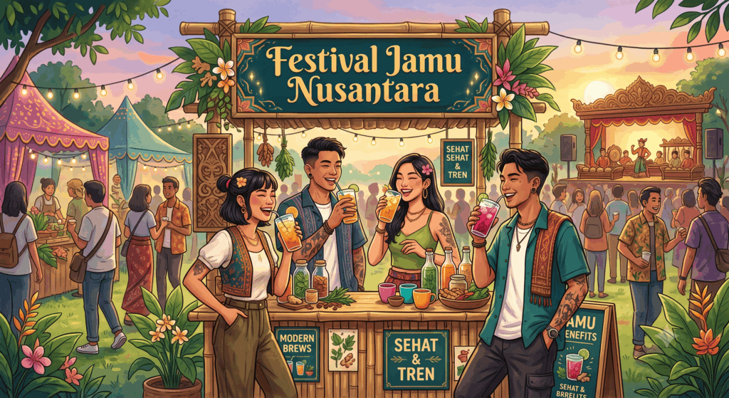 Festival Jamu Nusantara di Pasar Ngasem, Kota Jogja: ruang regenerasi dan edukasi konsumen muda MOJOK.CO