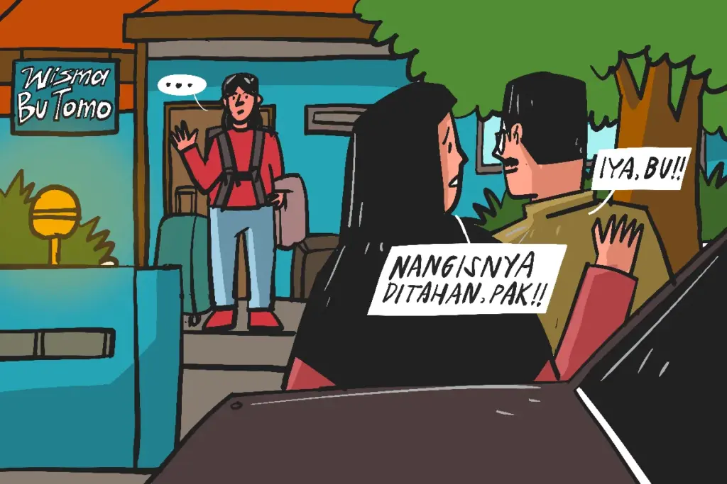 Saat mengantar anak mencari kos untuk persiapan kuliah di PTN Jogja: anak antusias jadi mahasiswa baru (maba), orang tua justru menyimpan kecemasan yang tidak hanya persoalan UKT mahal MOJOK.CO