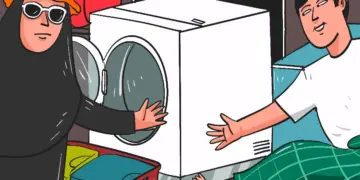 Pertama kali beli mesin cuci di rumah desa, kena julid tetangga MOJOK.CO