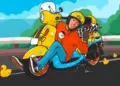 Mekanik Vespa modifikasi Fazzio ramah anak. MOJOK.CO