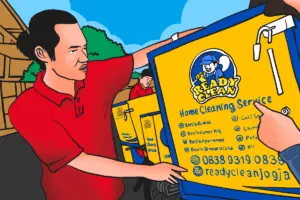 Usaha jasa kebersihan, Ready Clean Jogja sampai ke Turki. MOJOK.CO