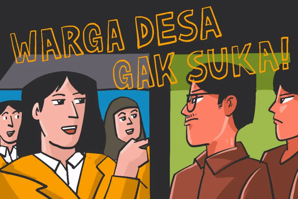 Selain ke petugas Sensus Ekonomi, warga desa juga jengah dengan program sensus dari mahasiswa KKN MOJOK.CO