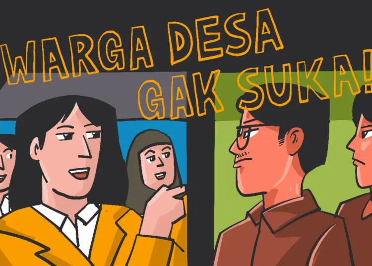 Selain ke petugas Sensus Ekonomi, warga desa juga jengah dengan program sensus dari mahasiswa KKN MOJOK.CO