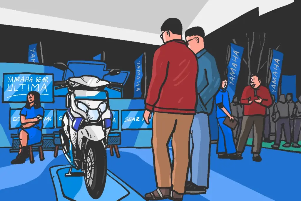 Yamaha Gear Ultima, Motor Underrated tapi Tangguh: Andalan Para Ibu Rumah Tangga bahkan Cocok Bagi Bikers Pecinta Touring.MOJOK.CO