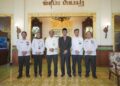 Gubernur DIY Sri Sultan Hamengku Buwono X bertemu dengan tim KKP membahas program budi daya ikan tematik. (Sumber: Humas Pemda DIY)