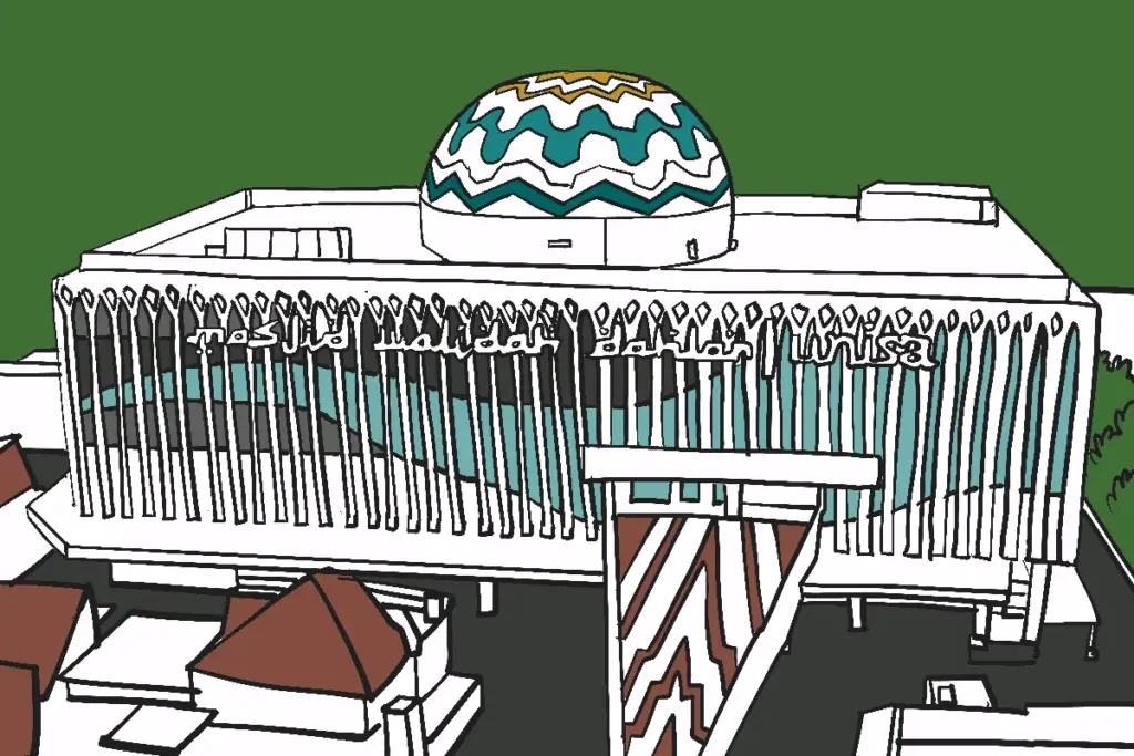 Masjid Walidah Dahlan UNISA usung isu ramah perempuan. MOJOK.CO