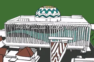 Masjid Walidah Dahlan UNISA usung isu ramah perempuan. MOJOK.CO