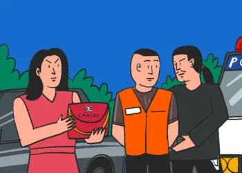 Perempuan pakai tas cantel di Kota Medan dicap centil karena tingkat kriminalitas yang tinggi. MOJOK.CO