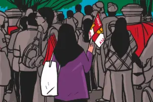 Kisah Istri Pensiunan BPN Turun ke Jalanan untuk Jual Aksesori Kemerdekaan di Masa Tua demi Hadiahkan Cucu