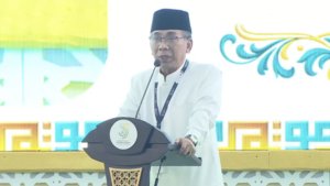 Gus Yahya dalam sambutan pembukaan Muktamar ke-35 NU: Nahdlatul Ulama harus bersinergi dengan pemerintah untuk kemaslahatan rakyat MOJOK.CO