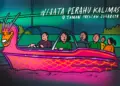 Wisata Perahu Kalimas di Taman Prestasi Surabaya jadi liburan mewah. MOJOK.CO