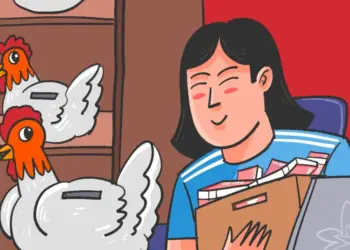 Mahasiswa KKN UGM dan LPS berkolaborasi hadirkan edukasi literasi keuangan di desa terluar Mentawai MOJOK.CO
