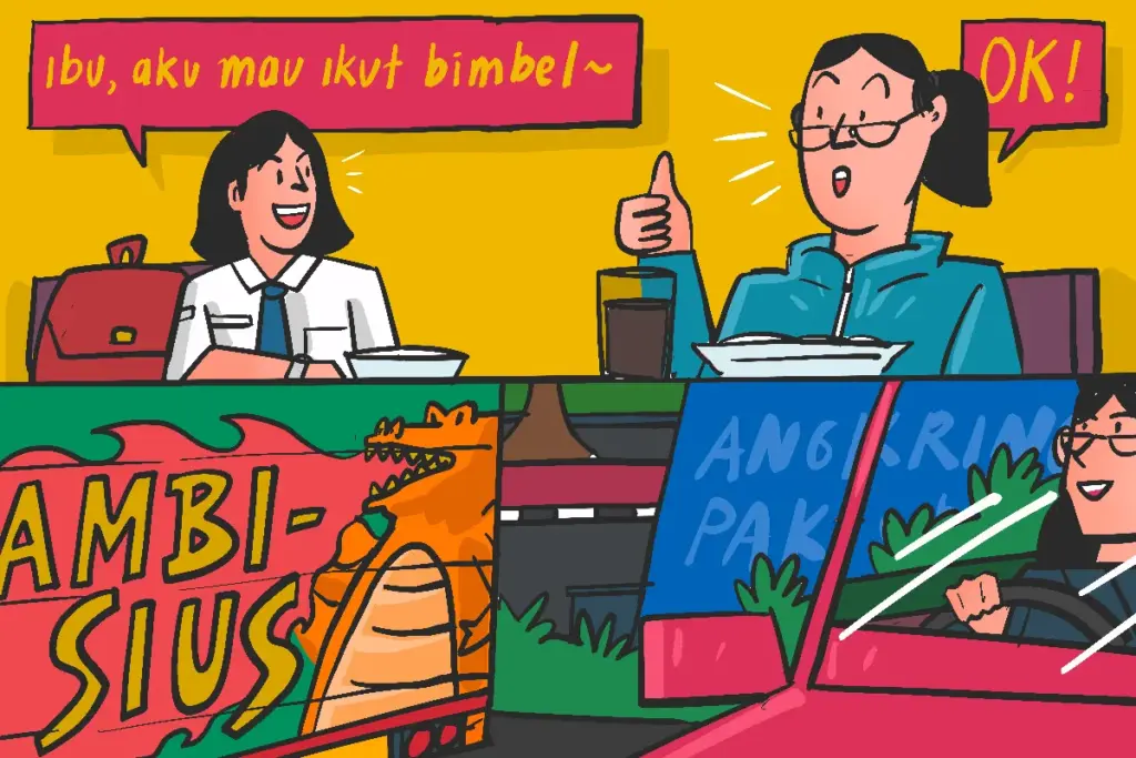 Saya Dibilang Ambisius karena Anak Ikut Bimbel, Padahal Dia Sendiri yang Meminta MOJOK.CO