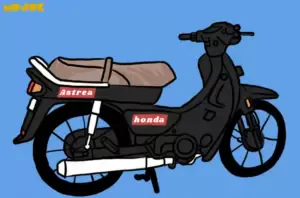 Astrea Grand: Standar kecantikan motor Honda tanpa tanding MOJOK.CO