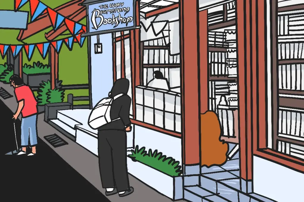 Suka Duka 31 Tahun Berjualan Buku Impor di Sarkem, Sudah Biasa Hadapi Bule Marah-marah sampai Nyolong Barang.MOJOK.CO