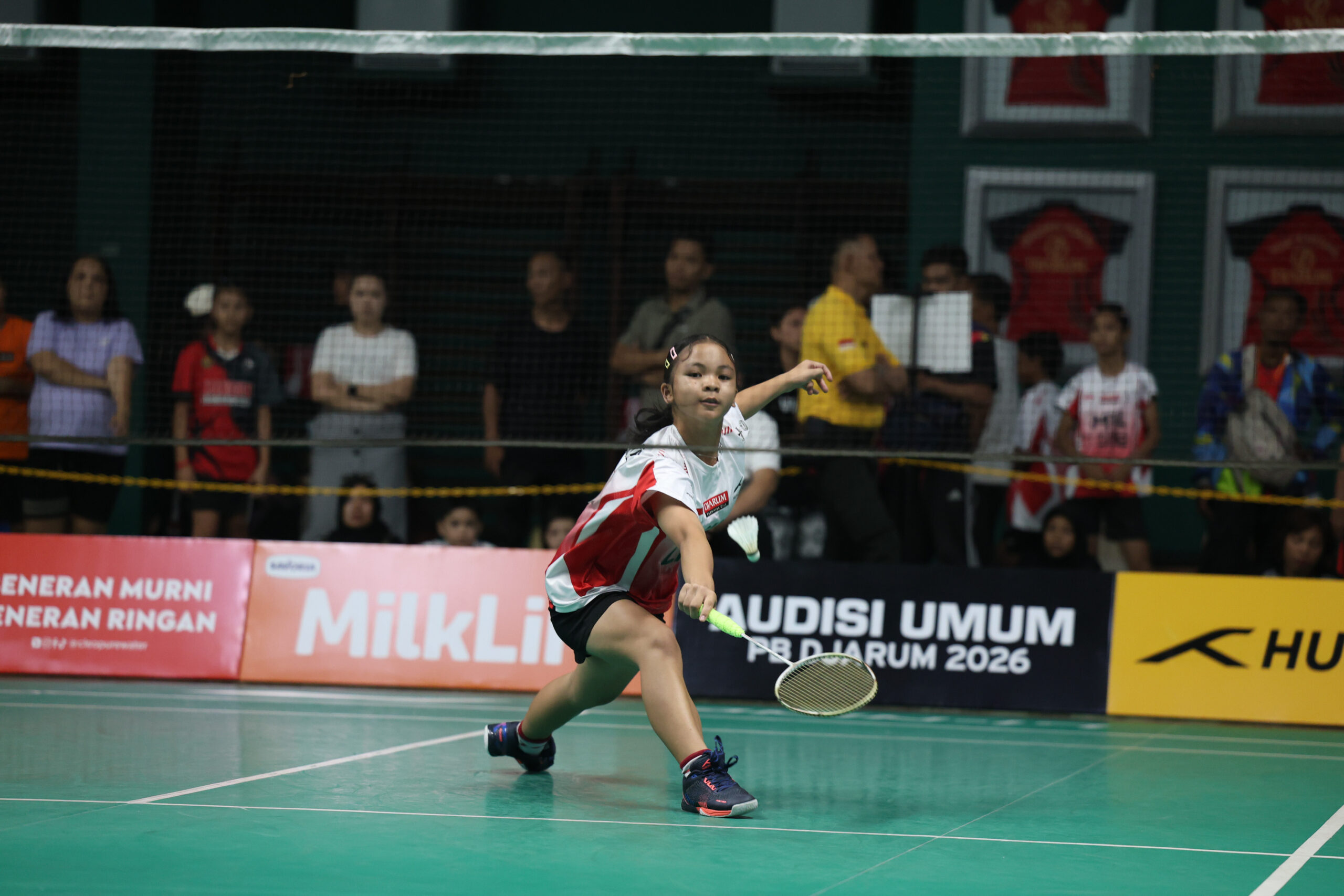 Peserta audisi KU-12 putri asal Minahasa, Sulawesi Utara, Yukiko Graciela Manangkot, belum menyerah untuk menembus PB Djarum setelah pada Audisi Umum Makassar 2026 belum berhasil meraih Super Tiket. MOJOK.CO