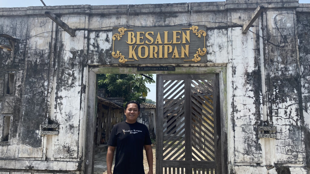Hanif di Museum Besalen Koripan. MOJOK.CO
