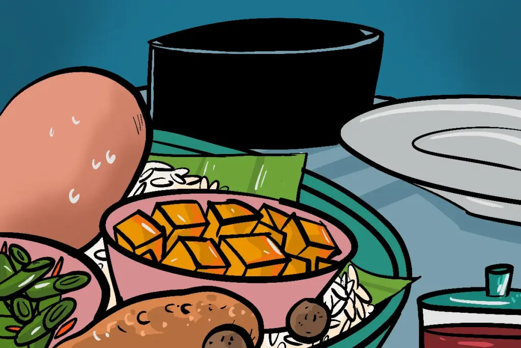 Nasi berkat tahlilan, dimasak dengan susah-payah tapi berakhir mubazir MOJOK.CO