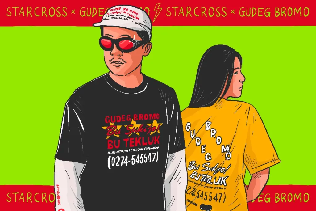 Romansa Trotoar Gejayan dalam Jahitan Eksklusif Starcross x Gudeg Bromo.MOJOK.CO
