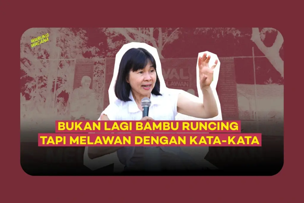 Perlawanan Tidak Selalu Dimulai dari Bambu Runcing