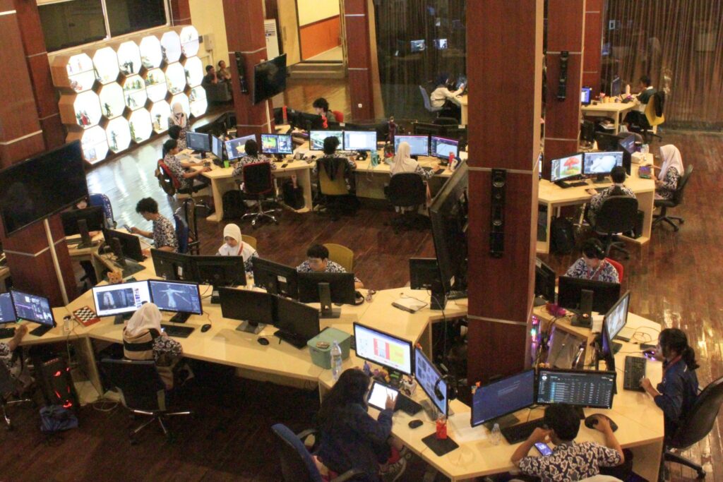 Pembelajaran siswa jurusan animasi. MOJOK.CO