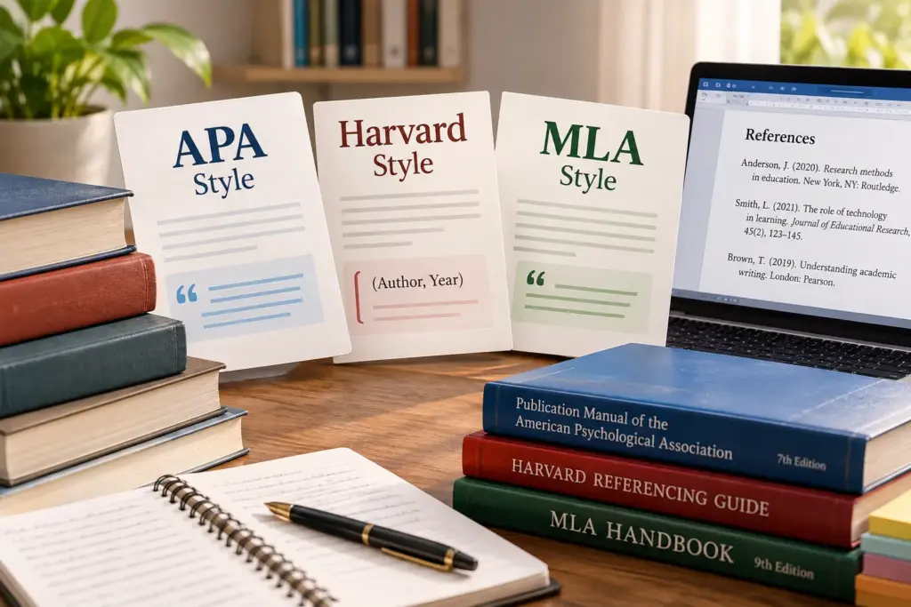 Panduan Lengkap Cara Menulis Daftar Pustaka Format APA, Harvard, dan MLA Style